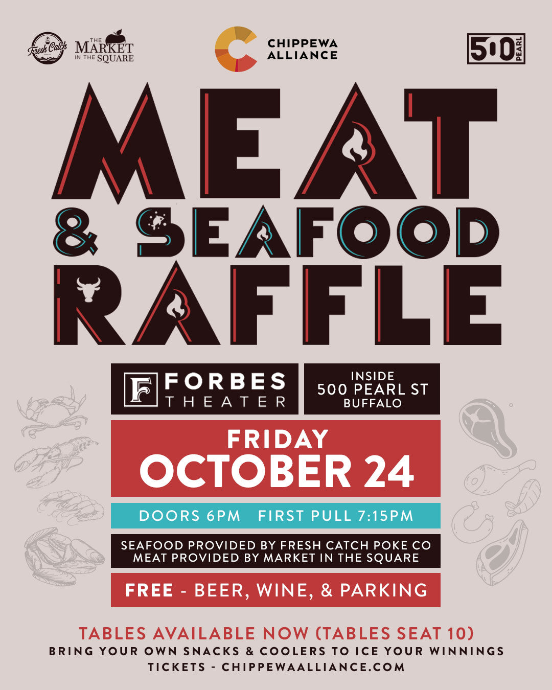 Meat & Seafood Raffle